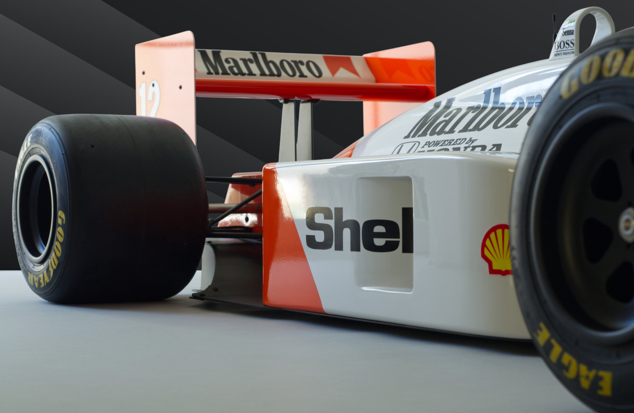 Project 01 low three-quarter view